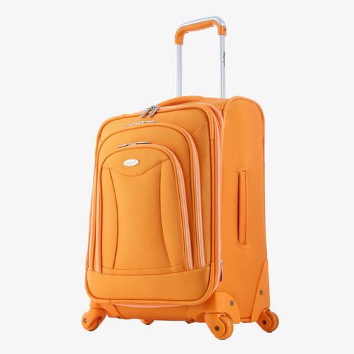关键词 : 产品实物,旅行箱,拉杆箱,布面,橙黄色